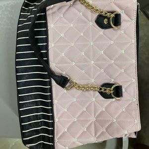 Light pink black and white used betsey Johnson
